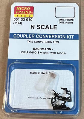 Micro-Trains N Scale 001 33 010 (1124) Pilot Locomotive Coupler Conversion Kit