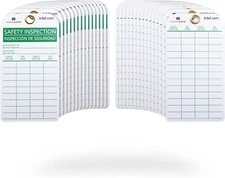 TRADESAFE Bilingual Safety Inspection Tags, Inspección de Seguridad