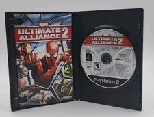 Marvel: Ultimate Alliance 2 (Sony PlayStation 2, 2009) Complete CIB Near Mint