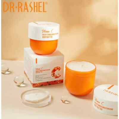 Dr.Rashel Vitamin C Brightening & Moisturizing Body Butter Cream Hydrating 250ml