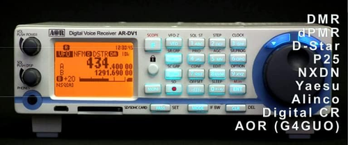 AOR AR-DV1 SDR Cyfrowy odbiornik głosu 100kHz-1300MHz Radio lotnicze AM FM Nowy - Zdjęcie 3 z 9
