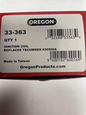 Oregon Genuine OEM Replacement Tecumseh 30560A Ignition Coil # 33-363