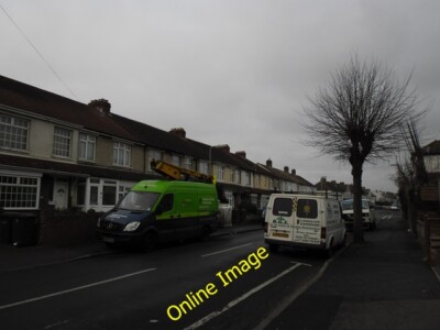 Photo 6x4 Vans in Rydal Road Gosport/SU5900  c2012