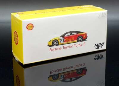 MINI GT.Tiny.Shell Porsche Taycan Turbo S Hong Kong special