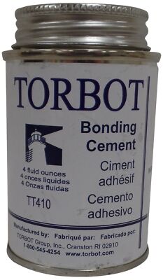 Torbot Liquid Bonding Cement 4 Oz Extra Strong Adhesive for Ostomy Appliances