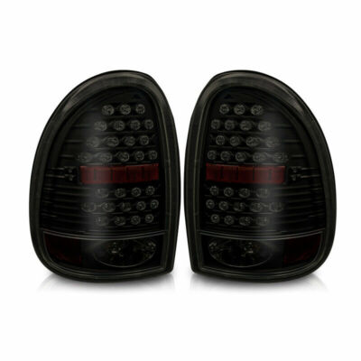 For 1996-2000 Dodge Caravan Town Country Voyager Durango Tail Lights Lamps Smoke