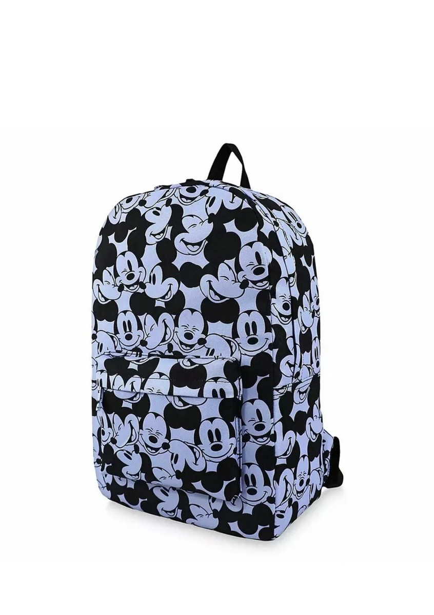 Disney Store Mickey Mouse Expressions Backpack 2021 Large Blue & Black Disney Store Mickey Mouse Expressions Backpack 2021 New Blue  main image 3