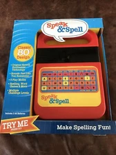 New SPEAK & SPELL Electronic Game (Classic 1978/1980 Design) E.T. Handheld Toy