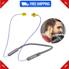 MIPEACE Bluetooth Earplug Headphones, 29dB Noise Reduction, 19Hr Battery, Gray