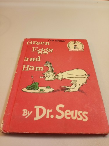 Vintage 1960 DR. SEUSS - GREEN EGGS AND HAM Hardcover Book - Picture 2 of 12