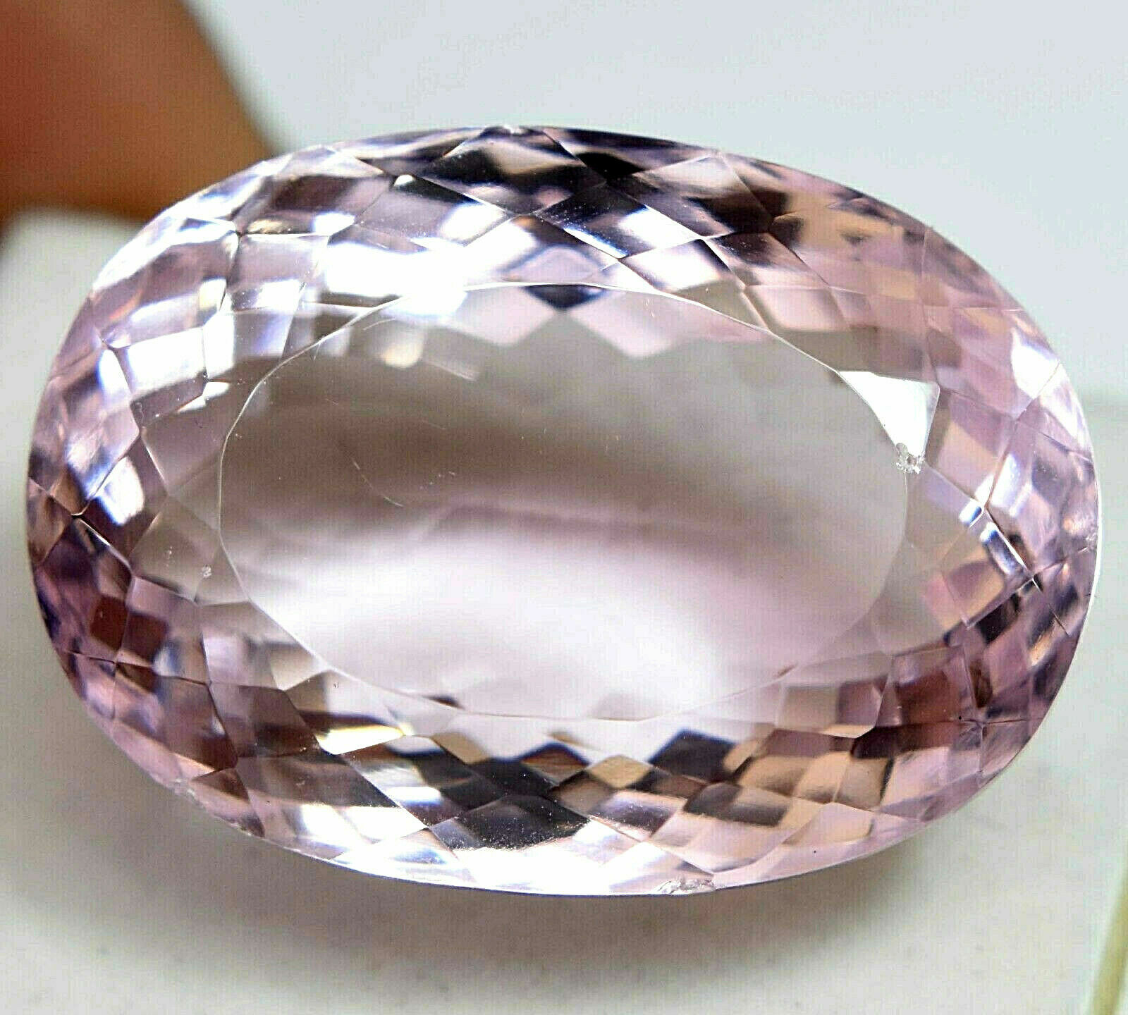 Améthyste rose naturelle 69.20 Ct, cadeau précieux pour anniversaire