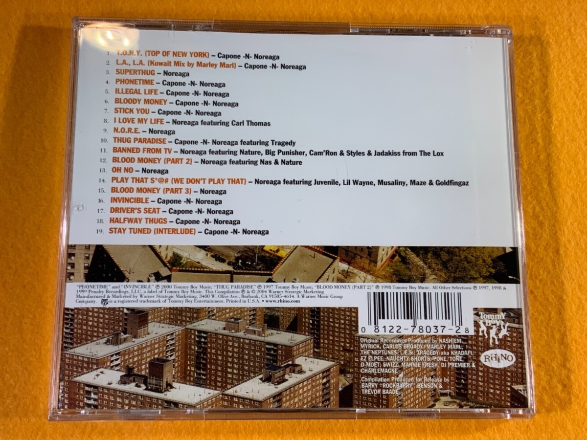 S6-35 CAPONE-N-NOREAGA Thugged Da F*@# Out .. 2000 - 2 CD SET