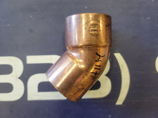 Mueller W03359 2" O.D. FTGxC Short Street 45 Elbow, Wrot Copper New Old Stock