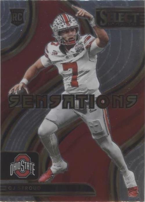 2023 Panini Select Draft Picks C. J. Stroud #SEN-CJ - 1 of 2