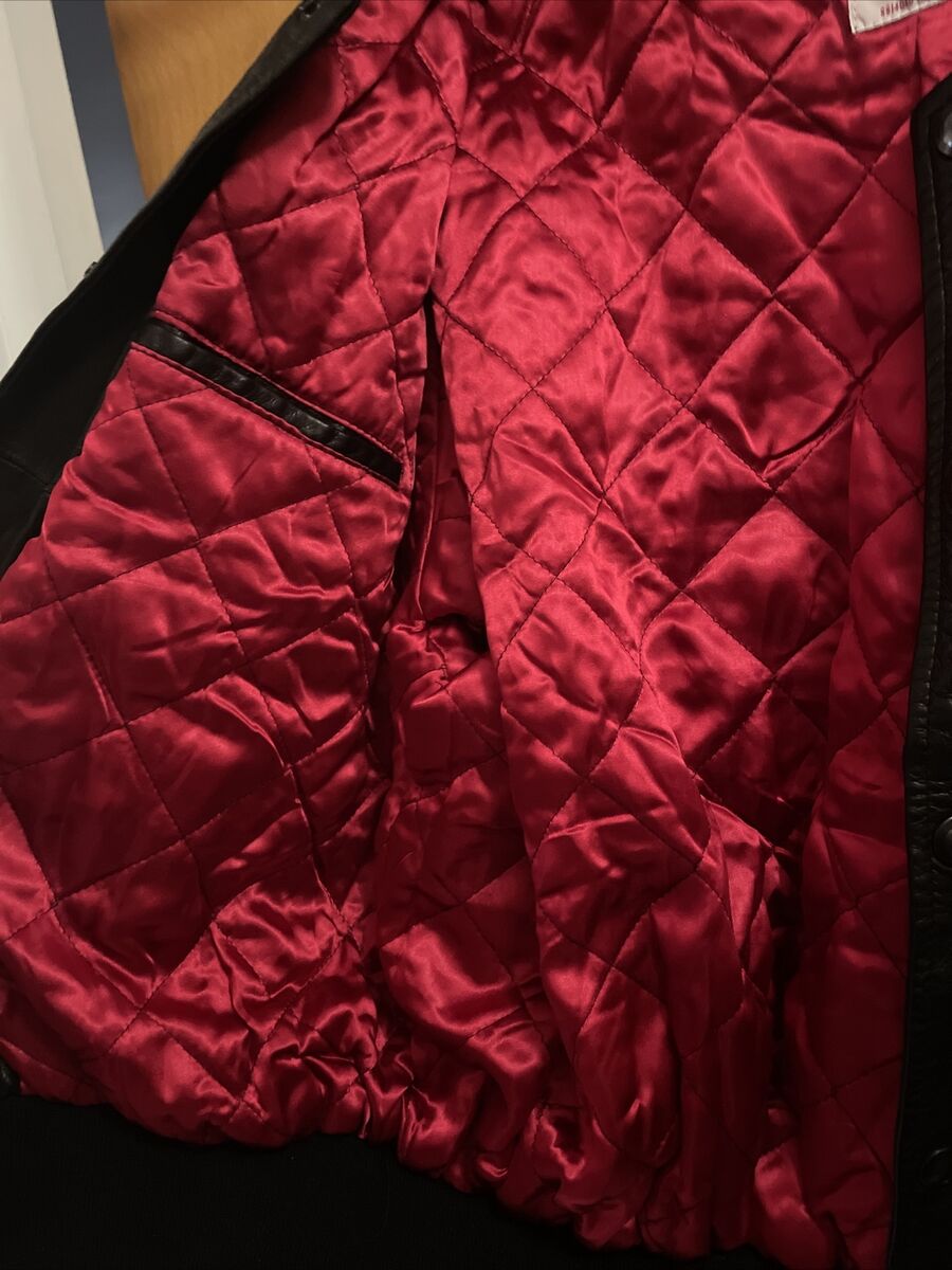 Orginal Vintage Prince Leather Jacket From 1993 European Orginal Vintage Prince Leather Jacket From 1993 European
