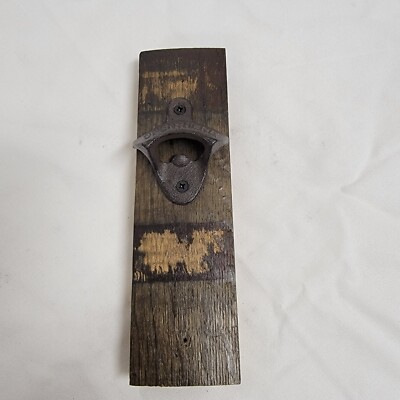 Bourbon Barrel Stave Bottle Opener