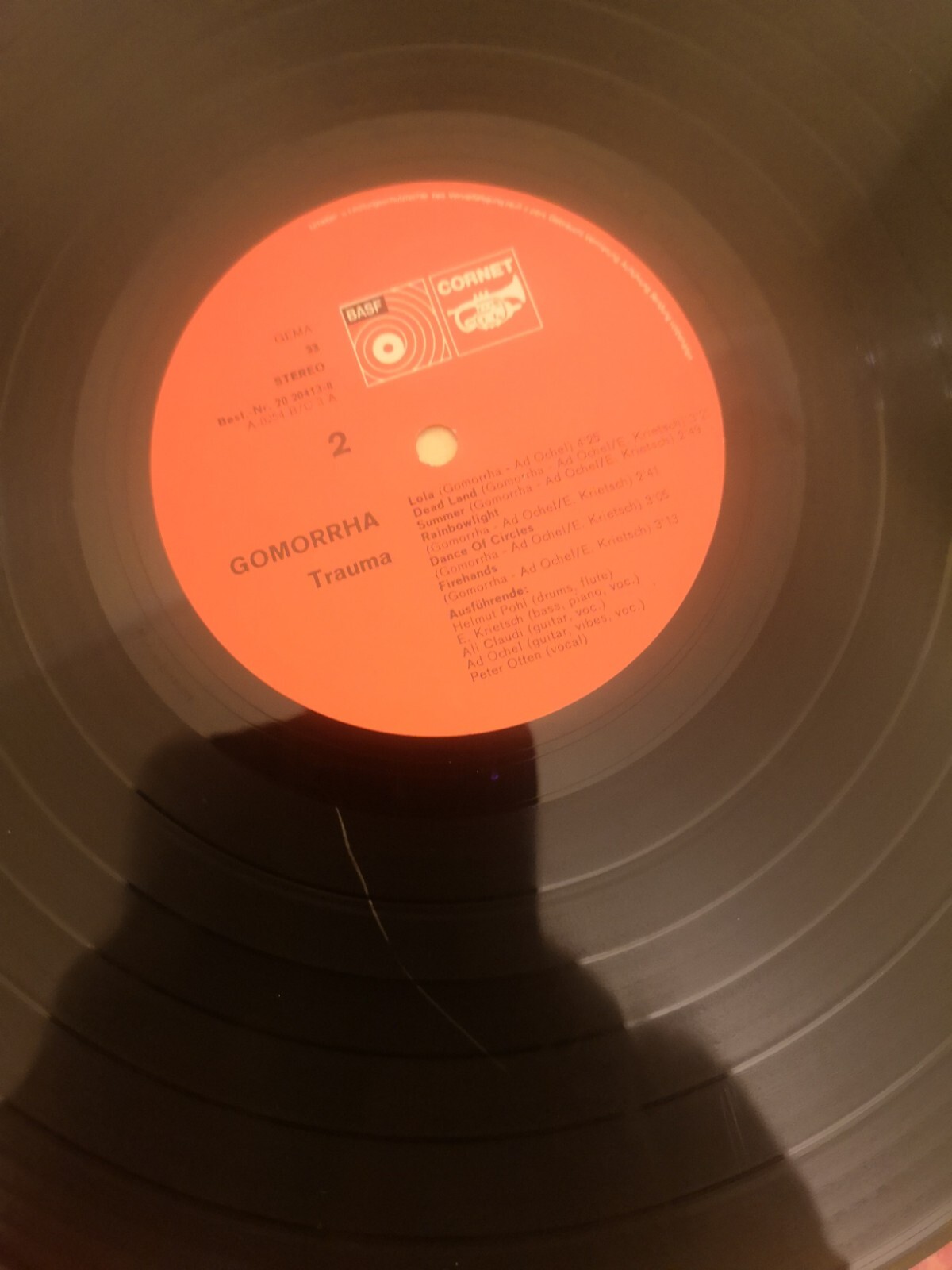 Gomorrha Trauma Disco in Vinile 33 Giri foto 5