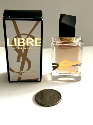 YSL LIBRE FLOWERS & FLAMES Eau de Parfum FLORALE MINI .25oz/7.5ml