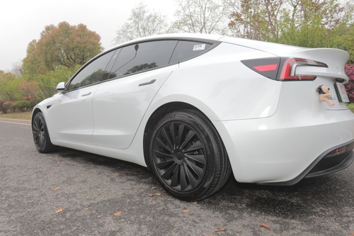FLASH SALE 2024 HIGHLAND Tesla Model 3 4 x 18" Wheel Covers Cover Hub Cap - Picture 14 of 17