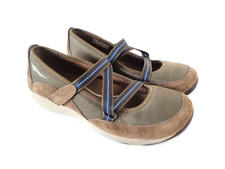 DANSKO 4504151615 WMNs EU 36 US 5.5M 6M Hazel Brown Suede Casual Mary Jane Shoes