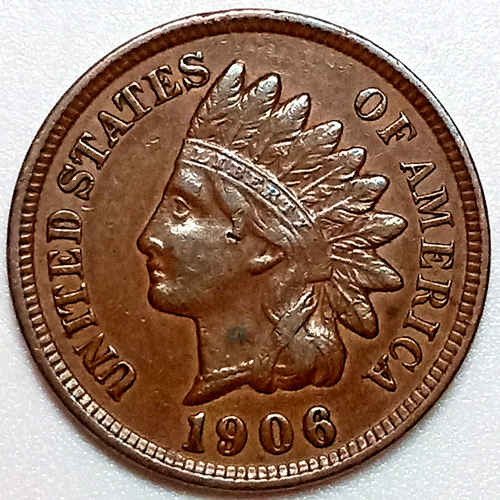 1906 Indian Head Cent- VF (Lot#5)