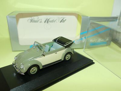 Miniature Minichamps 1/43 – Volkswagen Coccinelle Beetle Cabriolet 1951 Vert
