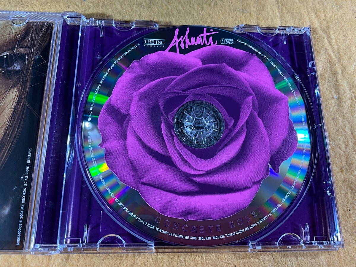 U6-37 ASHANTI Concrete Rose .. 2004 - CD - R&B / SOUL | eBay