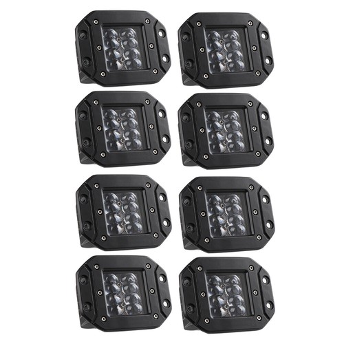 5" Flush Mount LED Work Light Spot Flood Rear Bumper Reverse Pods Driving Frount - Picture 16 of 17
