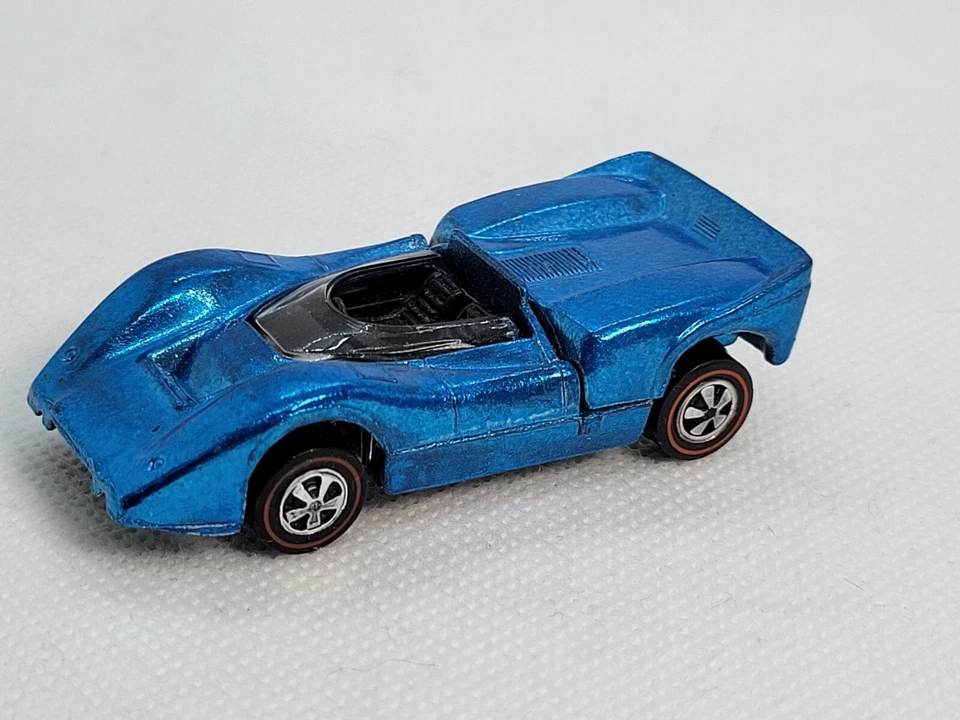 HOT WHEELS REDLINE AZUL MEDIO McLaren F1 GUARDIÁN DE ESTANTE SUPERIOR Casi Como Nuevo Foto 3 de 4