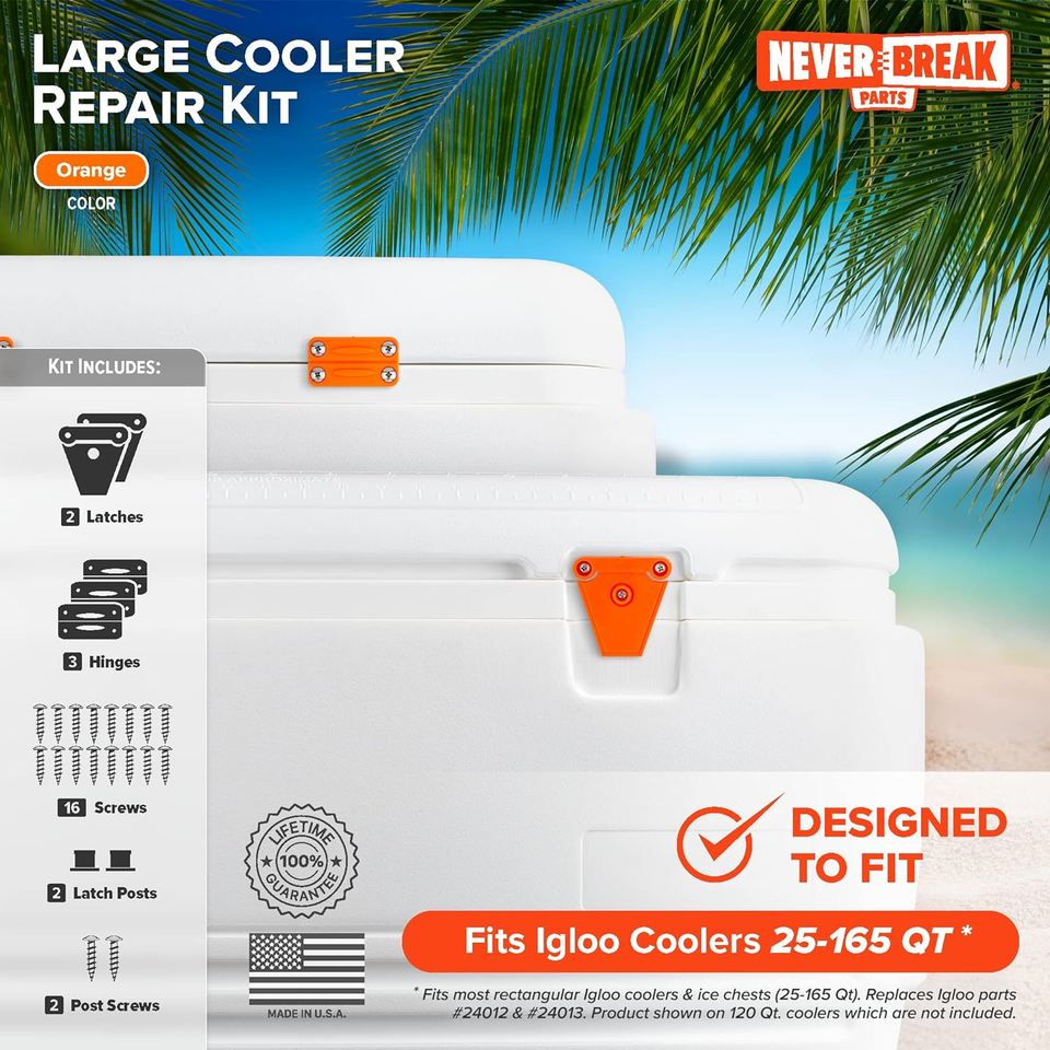  Igloo Cooler Replacement Parts Large Repair Kit High Strength