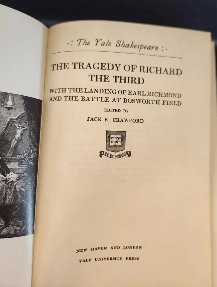 LOT OF (37) Yale Works Of William Shakespeare Blue Hardcover Set VINTAGE BOOKS Foto 4 de 4