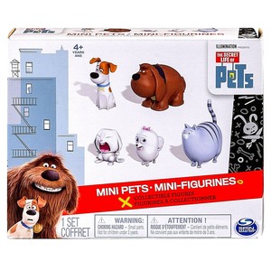 secret life of pets mini figures set