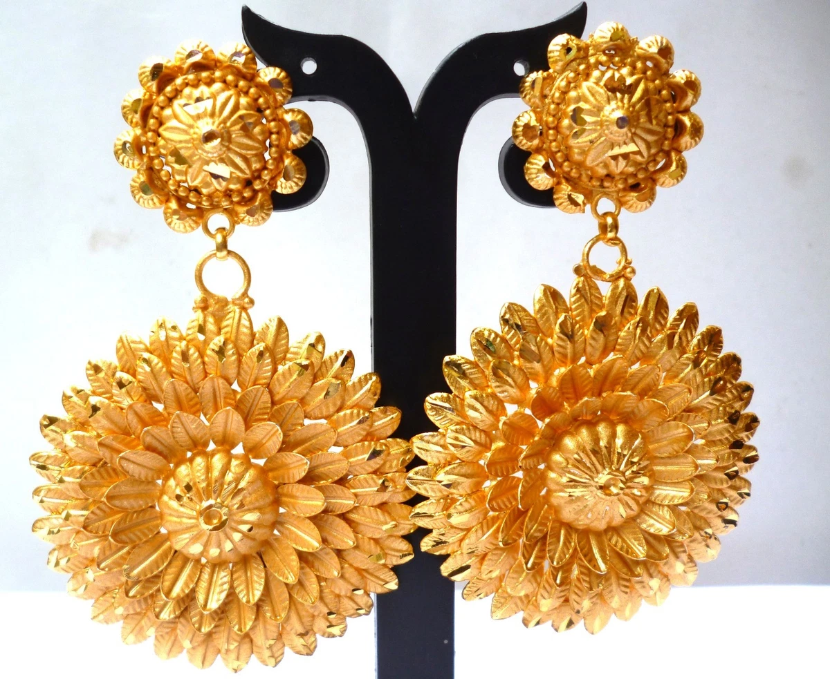 Gold earrings new models 2020 deals