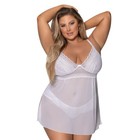 Magic Silk White Regular Size Sleepwear & Robes for Women