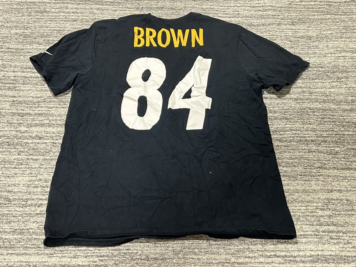 Nike NFL Pittsburgh Steelers Antonio Brown T-Shirt jersey #84