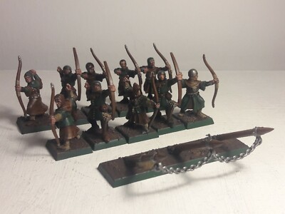 Games Workshop Warhammer Bretonnia Bowmen Peasant Archers x 10 with Spikes
