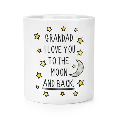Großvater I Love You To The Moon Und Rücken Makeup Pinsel Bleistift Topf -