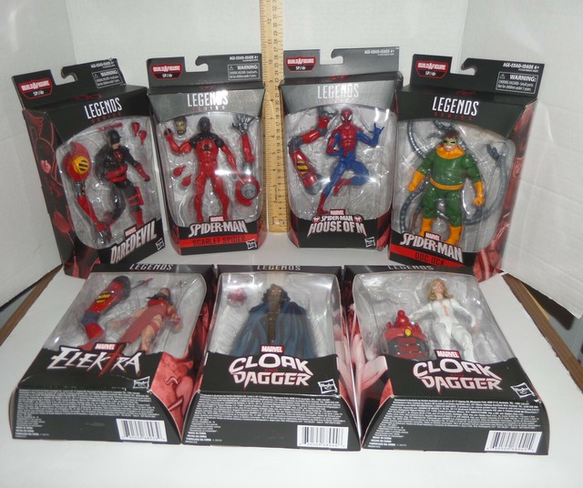 used marvel legends action figures