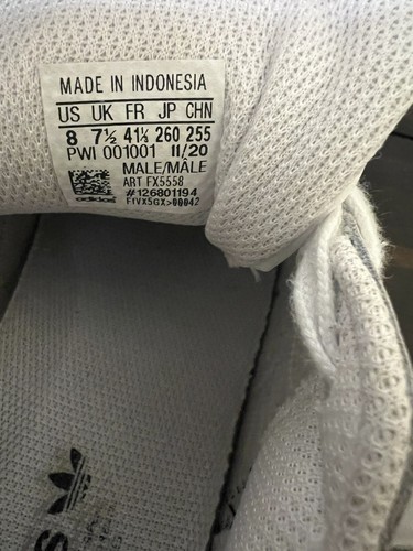 Taglia 8 - Adidas Originals Superstar Cloud bianco - FX5558 - Foto 7 di 7
