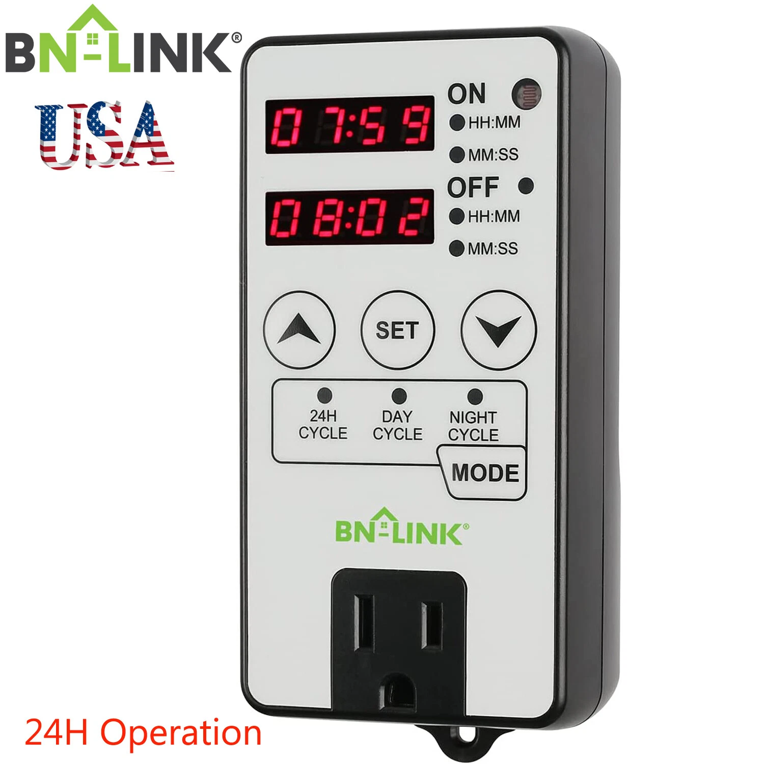 Timer Outlet Short Period Repeat Cycle Intermittent Digital Timer Programmable
Opens in a new window