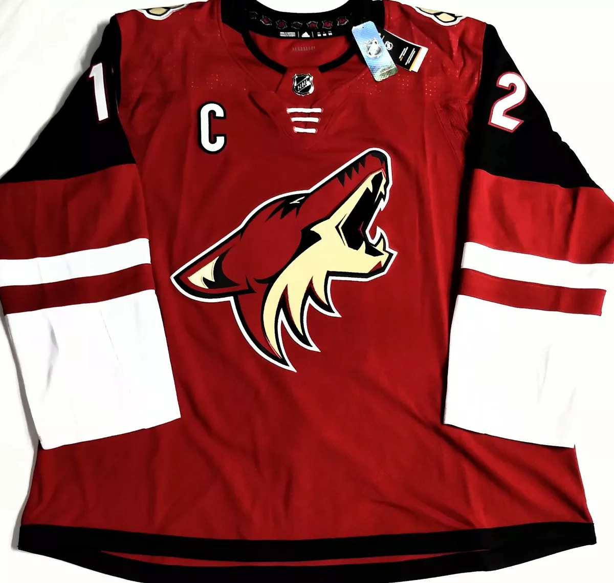 Adidas Coyotes Home Authentic Jersey Black