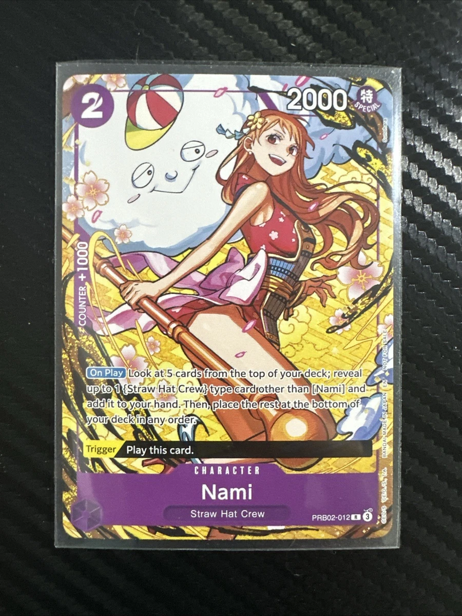 Nami PRB02-012 One Piece Promotion Cards for sale | eBay