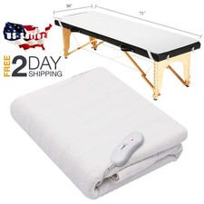 Electric Full Body Heating Mattress Pad For Massage SPA Table Washable Clearance