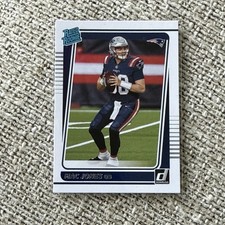 2021 Panini Donruss Rated Rookie Mac Jones #255 Patriots NFL Football Card