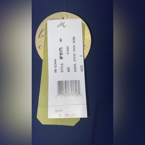 Abito midi blu Artelier con cerniera manica lunga - Foto 9 di 9