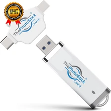 ® Omni 32GB Memory Stick & USB Flash Drive Photo & Video Backup for Android