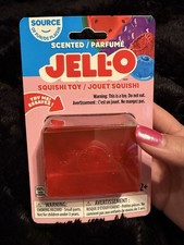 Jell-O Scented Squishy Squeeze Toy Red Viral Tik-Tok Squishy. Like Neehoh