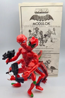 Mattel MOTU Modulok Action Figure 100% Complete 1985 Vintage He-Man Horde Manual - Image 1 of 4