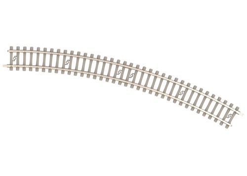 Minitrix /Trix N 14520 - Gebogenes Gleis mit Betonschwellen Radius 295,4 mm  NEU | Zustand: Neu