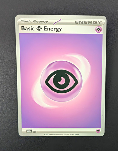 Basic Psychic Energy 005 Scarlet & Violet Energies Regular English Basic 2023